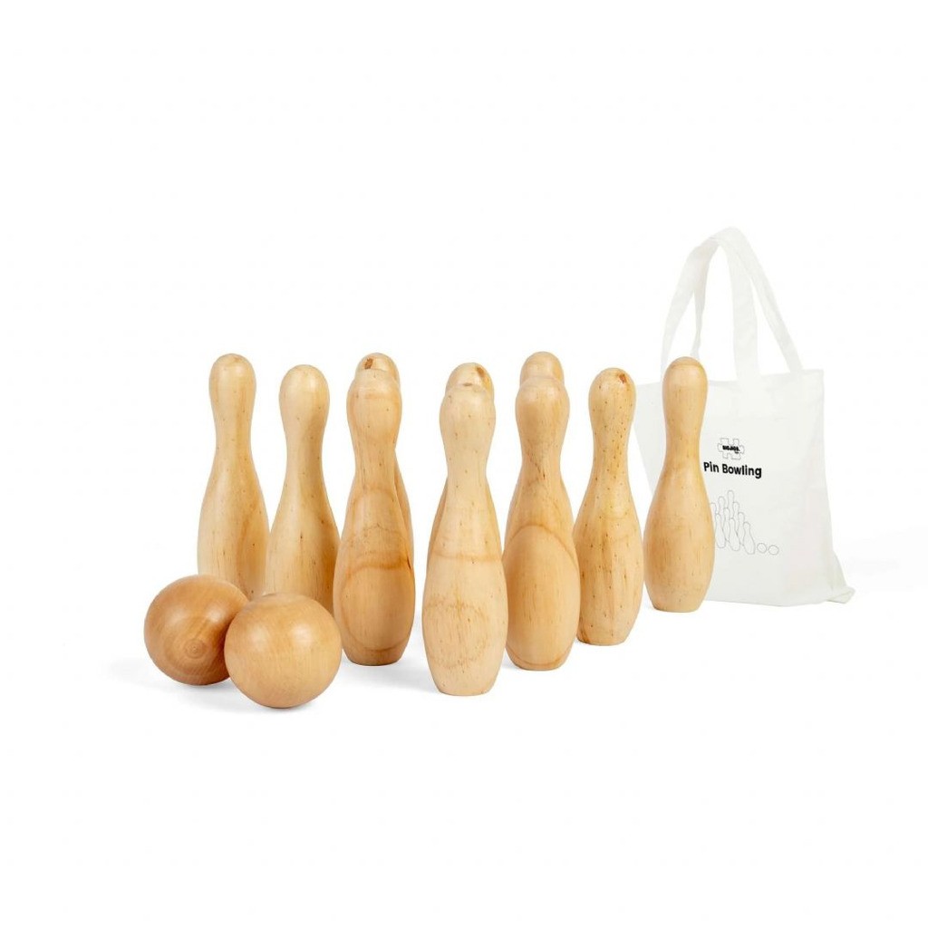 Bowling sæt i træ