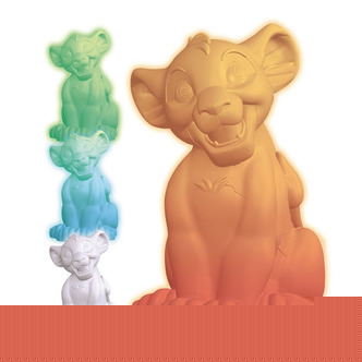 Løvernes Konge 3D Natlampe