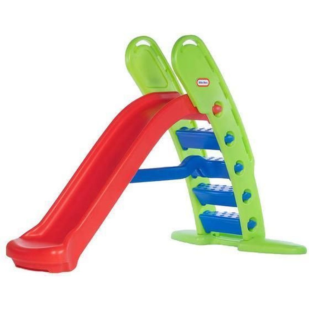 Rutchebane Giant Slide grøn/rød