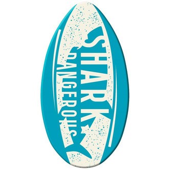 Skimboard med Haj 94 cm