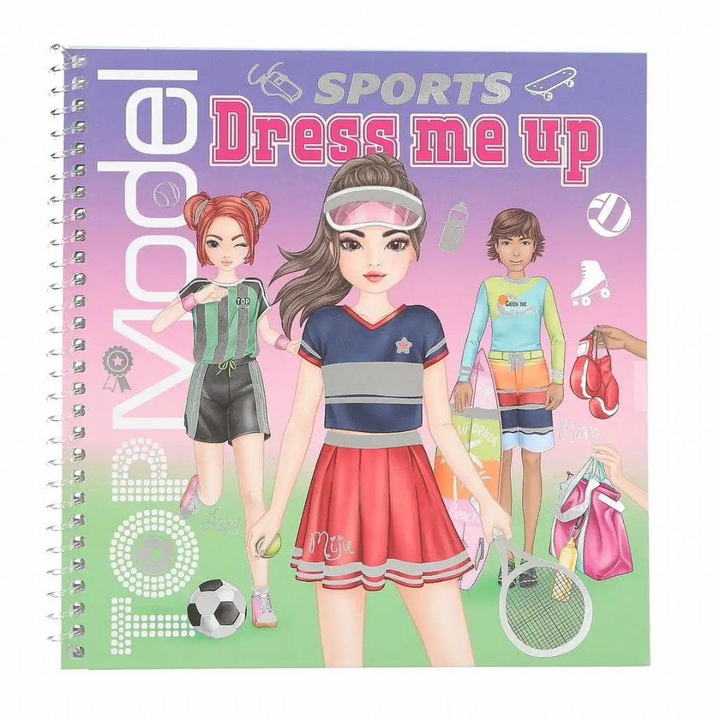 TOPModel Dress Me Up Stickerbog Sport