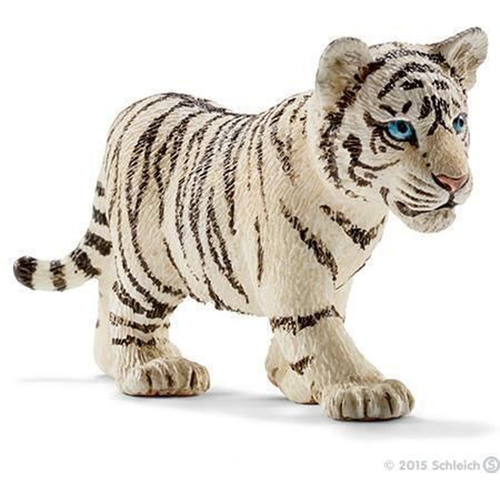 Tiger unge, hvid