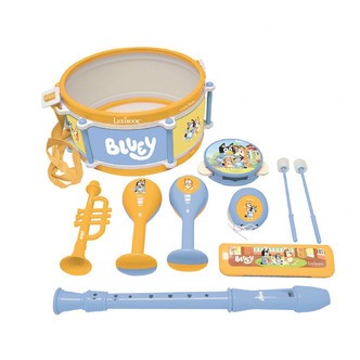 BLUEY Musiksæt med 7 instrumenter