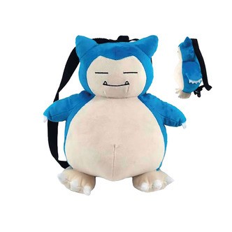 Pokemon Snorlax Bamse Taske 30cm
