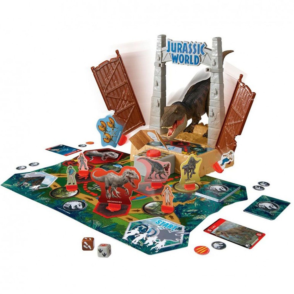 Jurassic World T Rex Panic Spil