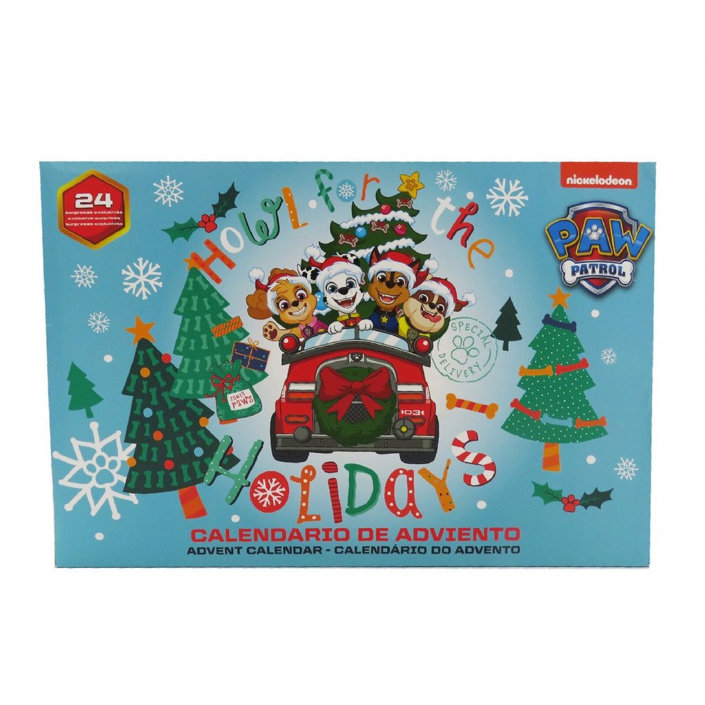 Paw Patrol Julekalender 24 overraskelser