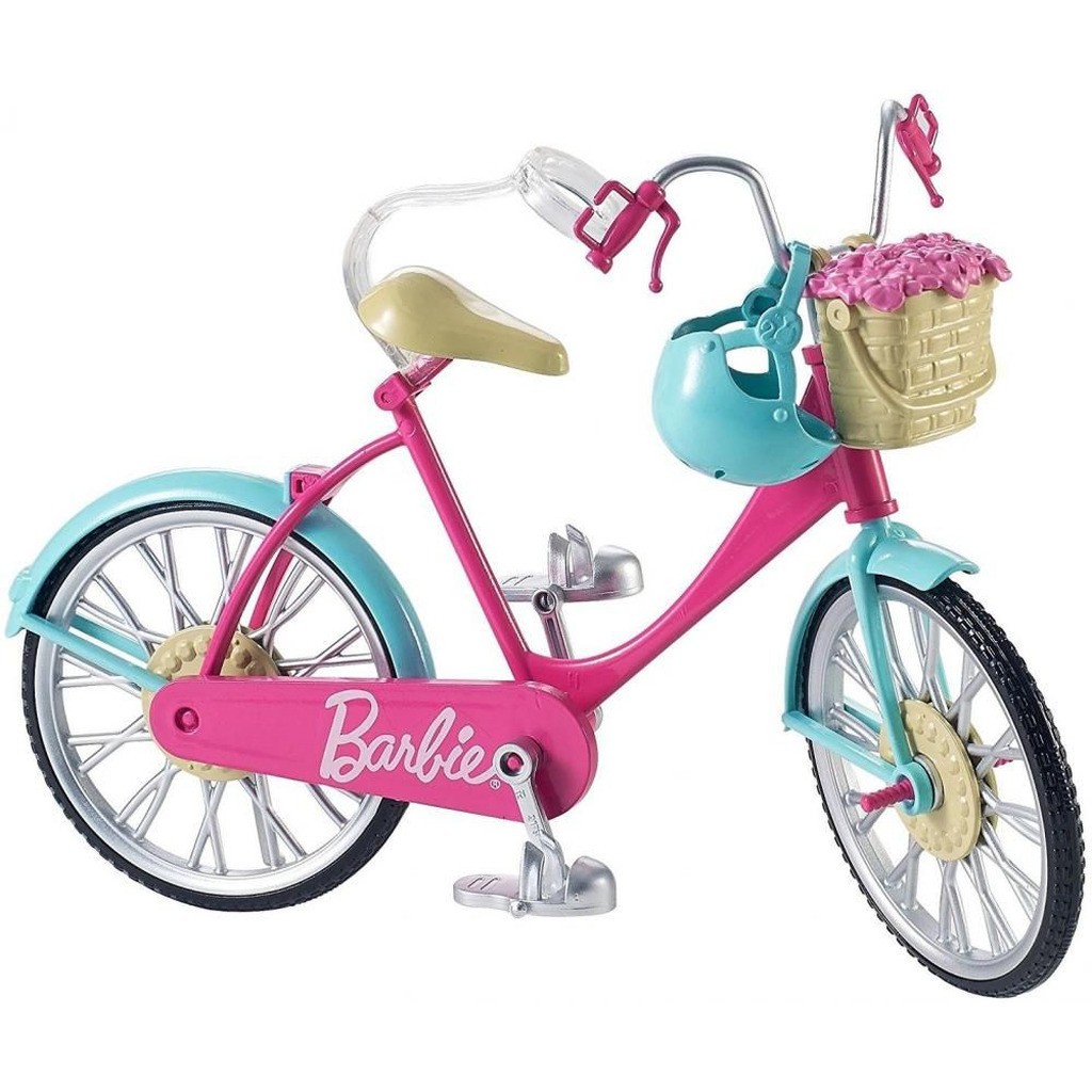Barbie Cykel med Tilbehør
