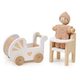 Mentari - Dukkehusmøbler - Babysæt