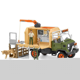 Stor lastbil til dyreredning