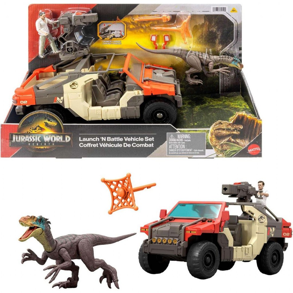 Jurassic World Launch Battle Bil