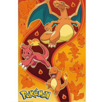 Pokemon Plakat 91,5x61 cm