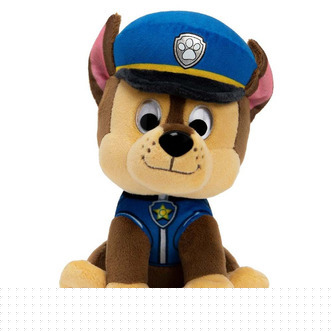 Paw Patrol Chase Bamse 15 cm
