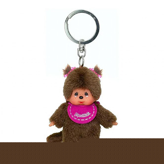 Monchhichi nøglering pige