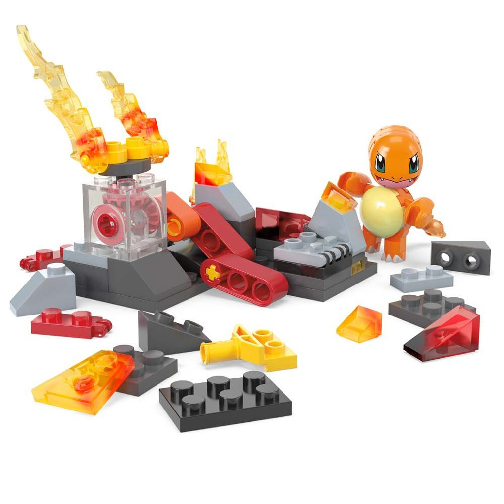 Mega Construx Charmander Fire Spin