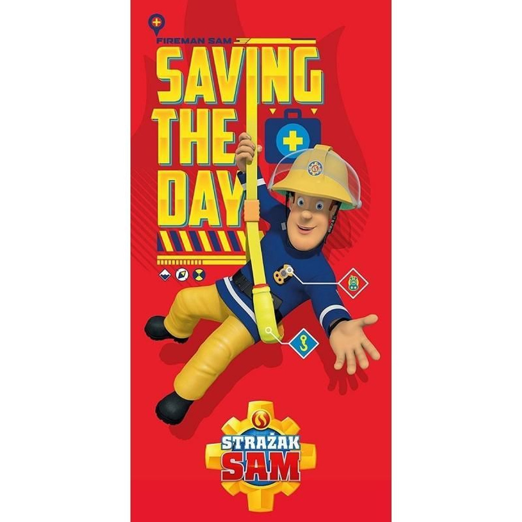 Brandman Sam Håndklæde