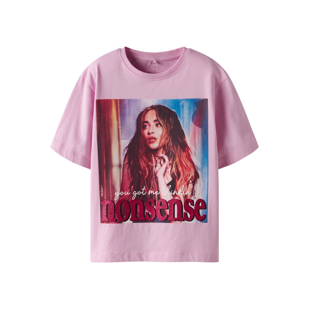 NAME IT T-shirt Odassa Icons Lilac Sachet