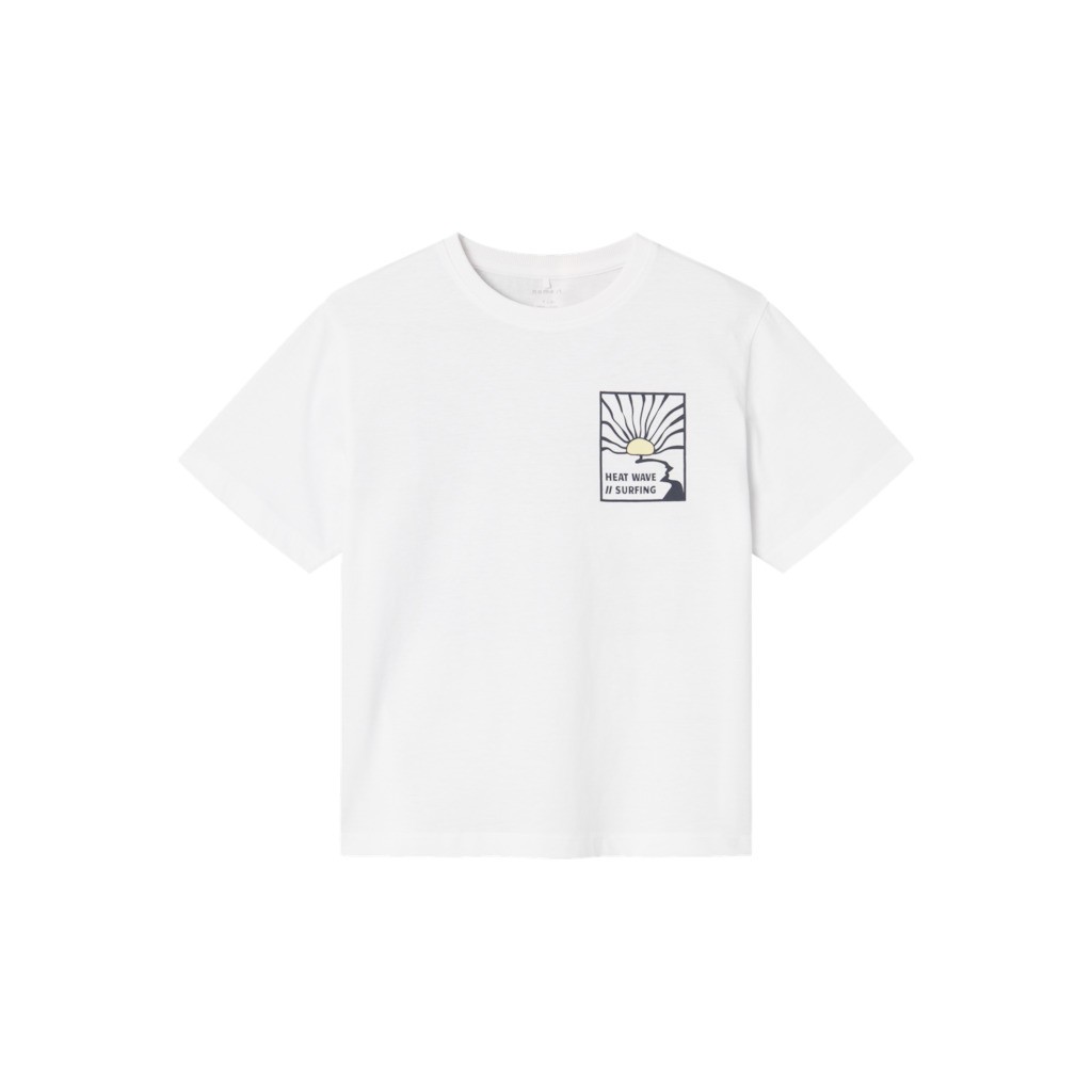 NAME IT Løs T-Shirt Haliam Bright White