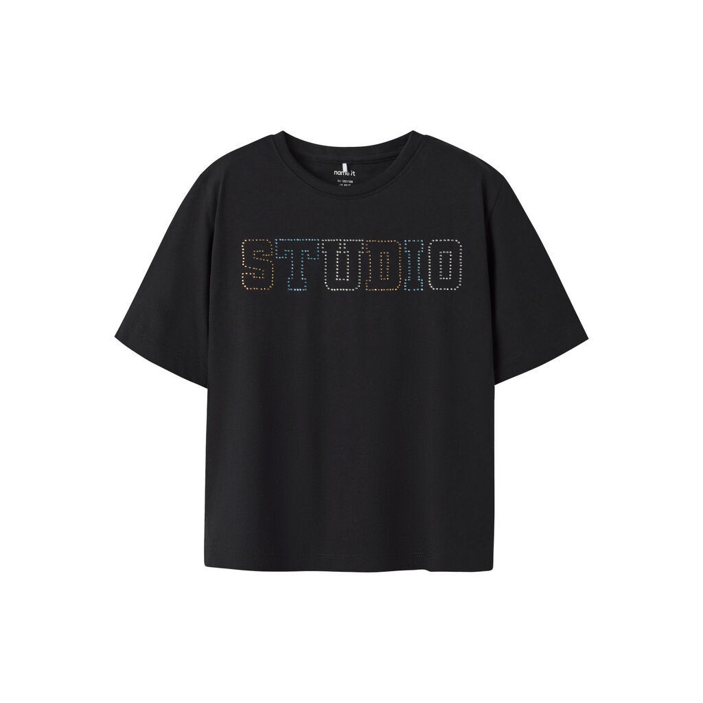NAME IT T-shirt Rosalie Black