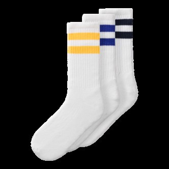 NAME IT 3-Pak Tennissokker Bryan Bright White