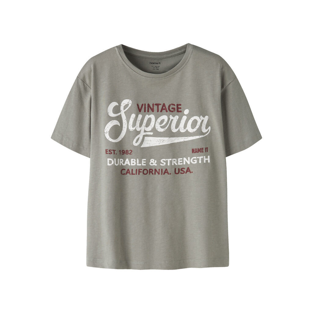 NAME IT T-shirt Vilogo Shadow Vintage