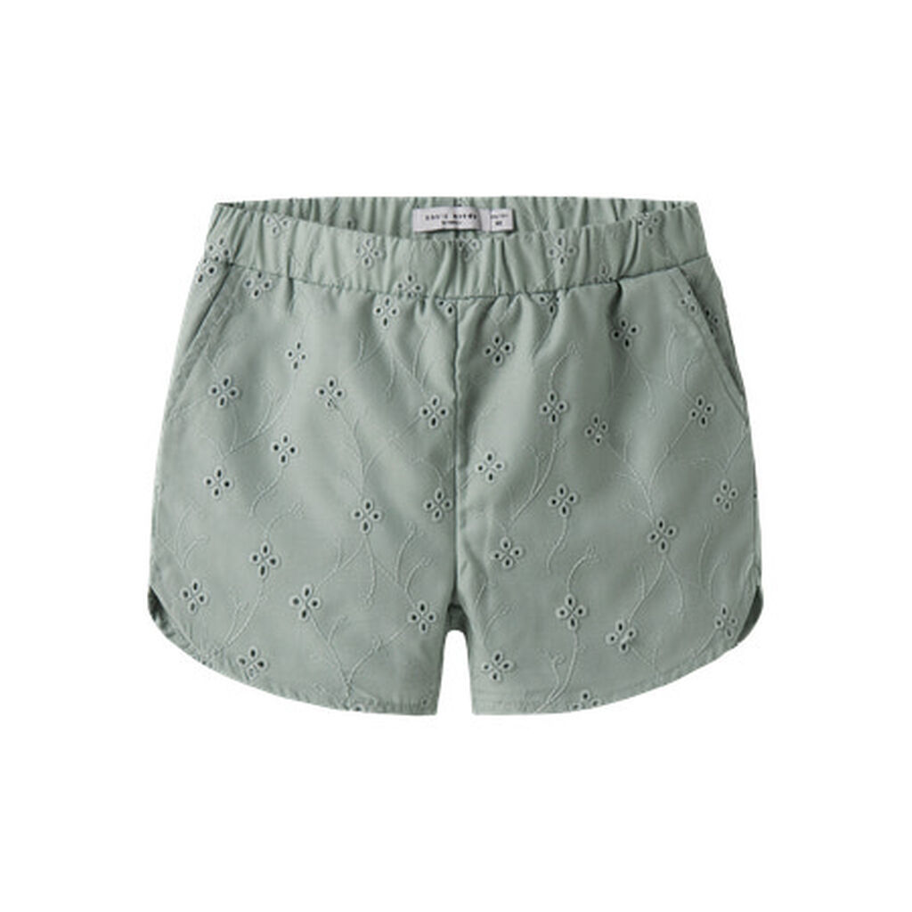 NAME IT Shorts Violeta Aqua Gray
