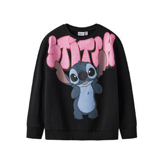 NAME IT Sweatshirt Stitch Odimi Black