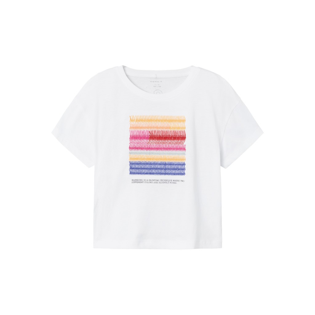NAME IT Løs T-Shirt Hambi Bright White