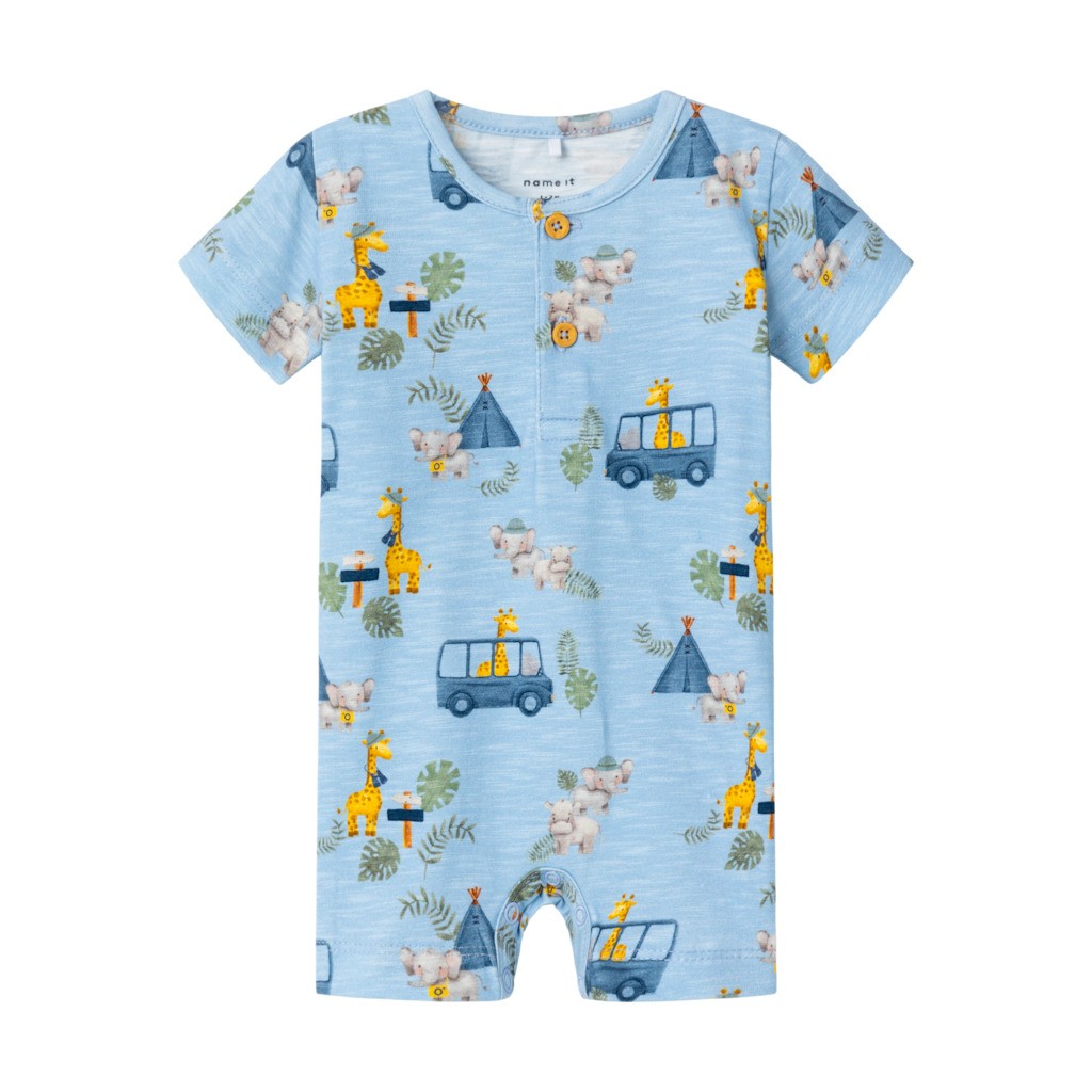 NAME IT Sunsuit Hobin Chambray Blue