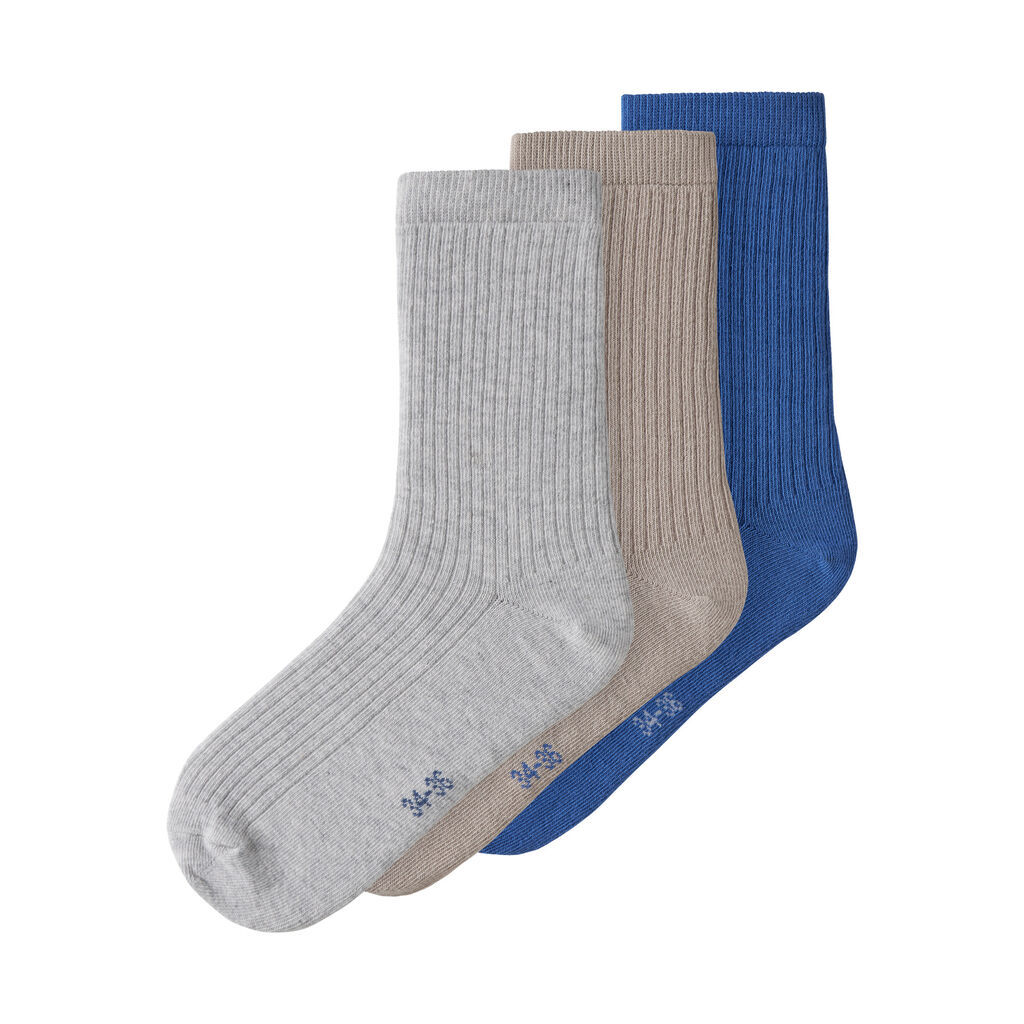 NAME IT 3-Pak Strømper Bruno Delft Vintage Khaki