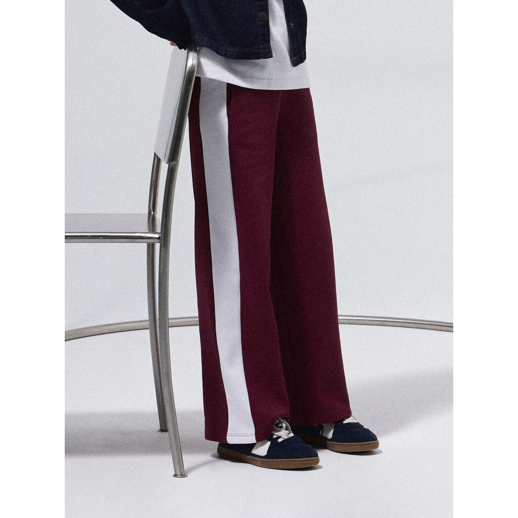 NAME IT Wide Pants Rivea Burgundy