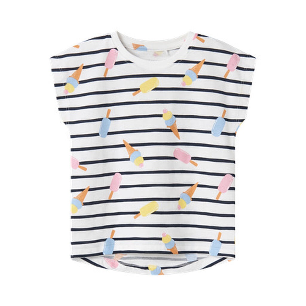 NAME IT T-shirt Vigga Bright White Ice