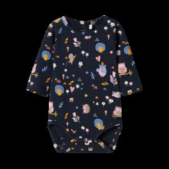 NAME IT Langærmet Body Vandora Dark Sapphire