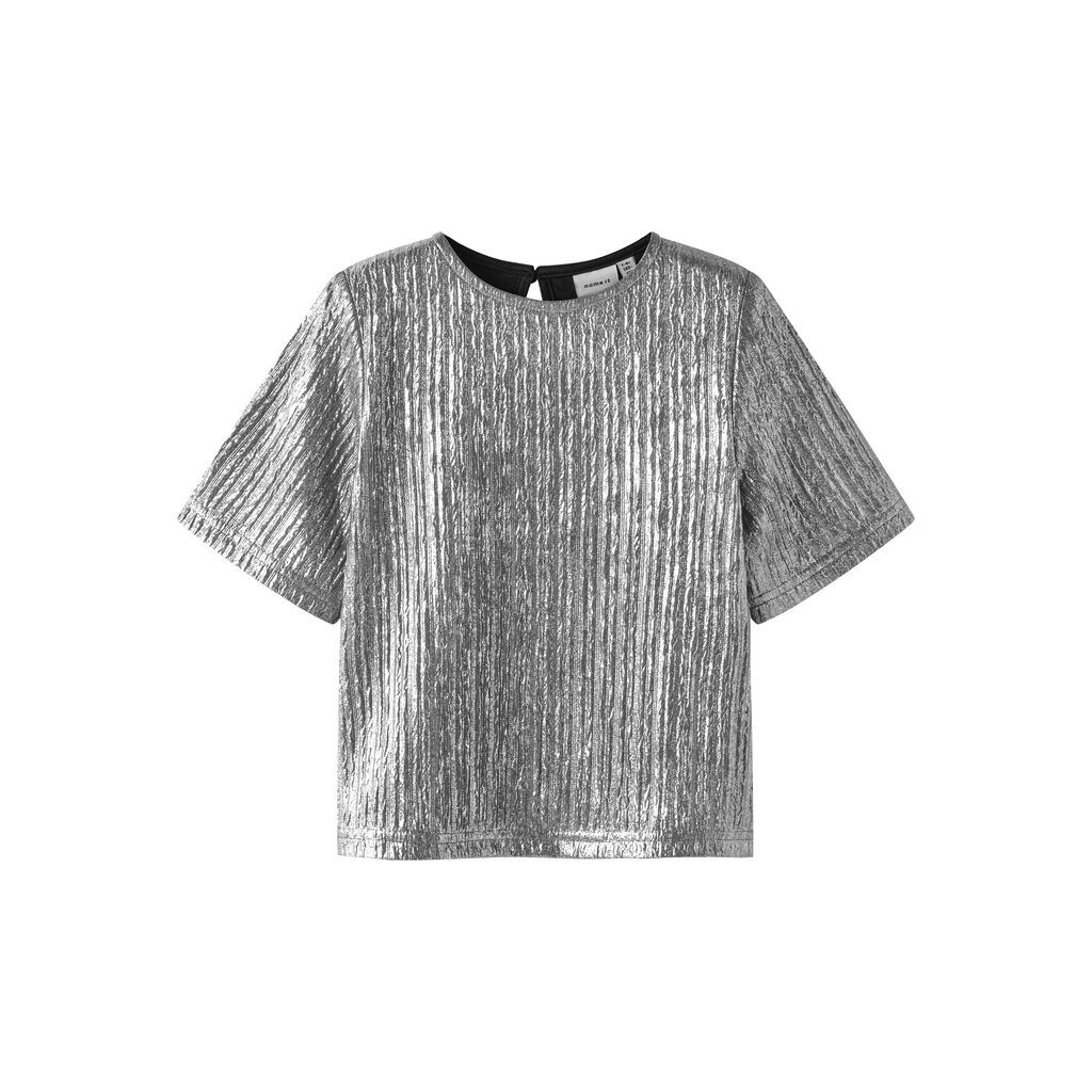 NAME IT Glimmer T-shirt Reneing Silver