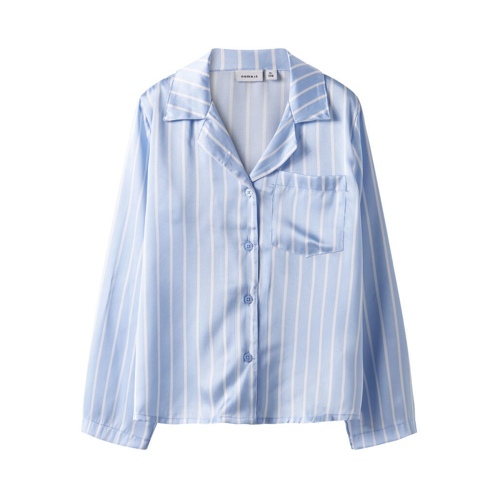 NAME IT Pyjamas Skjorte Ruth Kentucky Blue