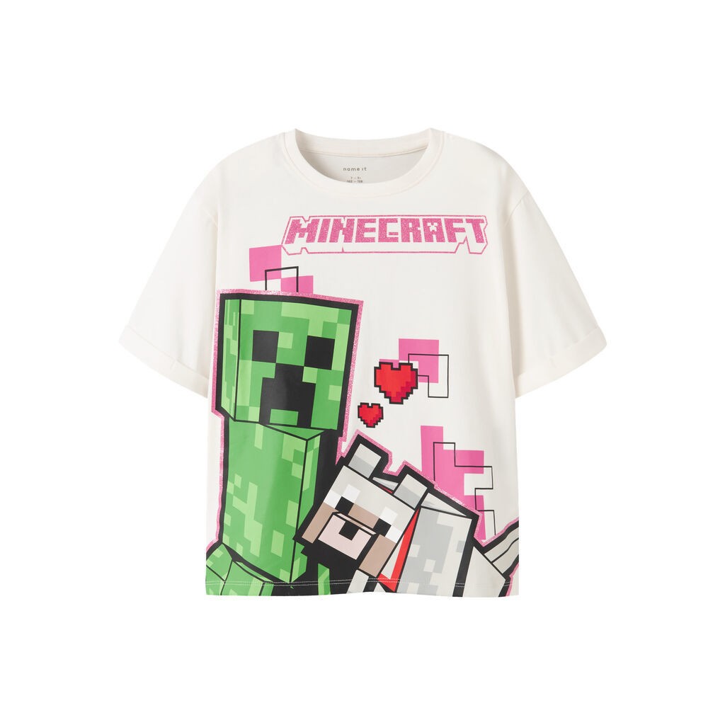 NAME IT Minecraft T-shirt Jyra Cloud Dancer