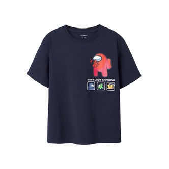 NAME IT T-shirt Dise Amongus Navy Blazer