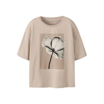 NAME IT T-shirt Svea Cement