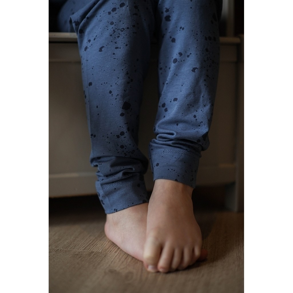 BIRKHOLM Leggings Blå Splash