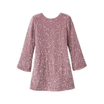 NAME IT Paillet Kjole Rusitta Keepsake Lilac