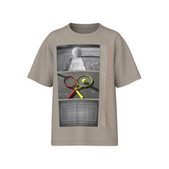 NAME IT T-shirt Voto Vintage Khaki Tennis