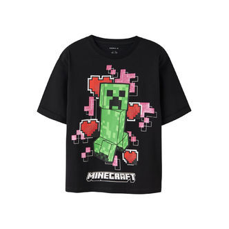 NAME IT Minecraft T-shirt Jyra Black