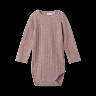 NAME IT Langærmet Body Ohusa Deauville Mauve