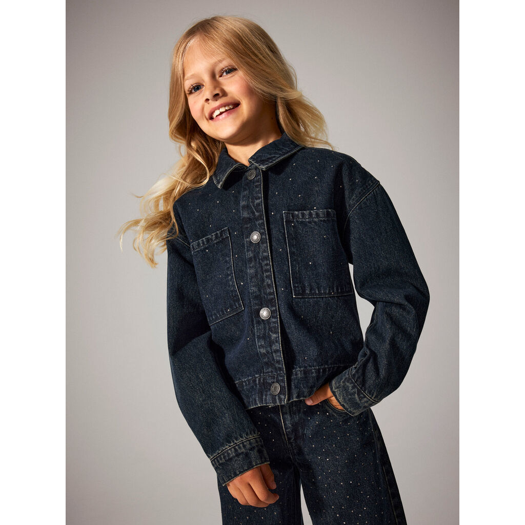 NAME IT Denim Jakke Rhea Rhine Dark Midnight Denim