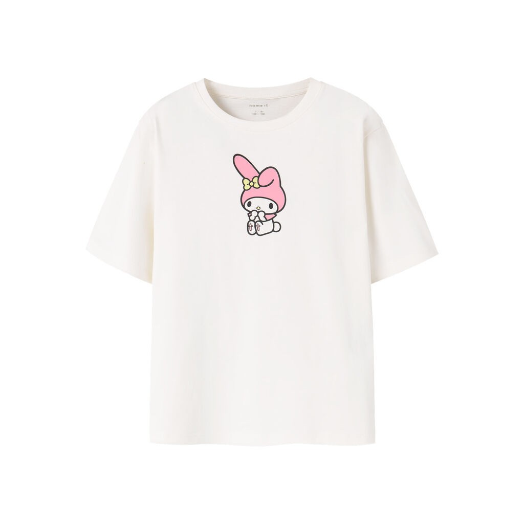 NAME IT T-shirt Dydis Hellok Cloud Dancer