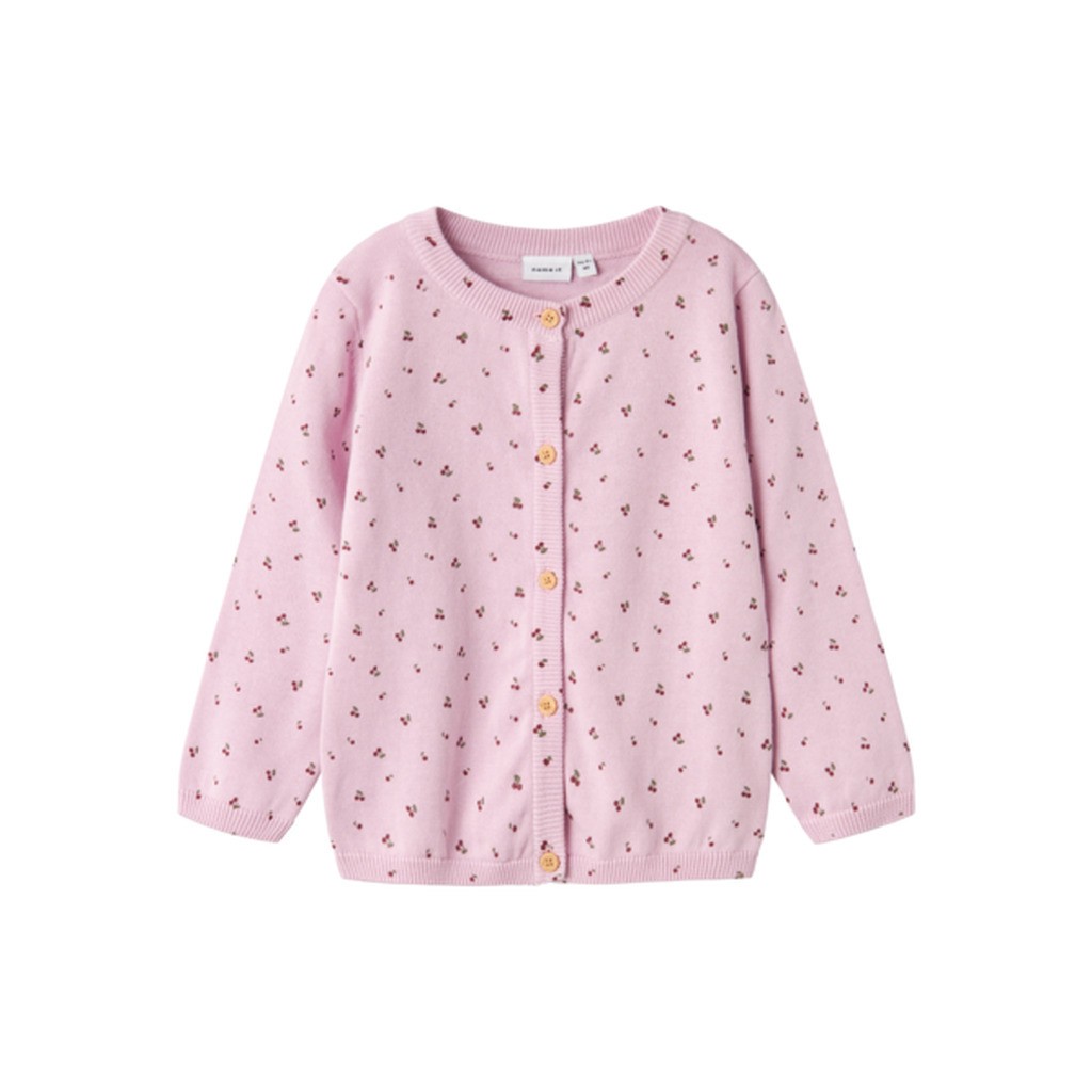 NAME IT Strik Cardigan Basine Winsome Orchid