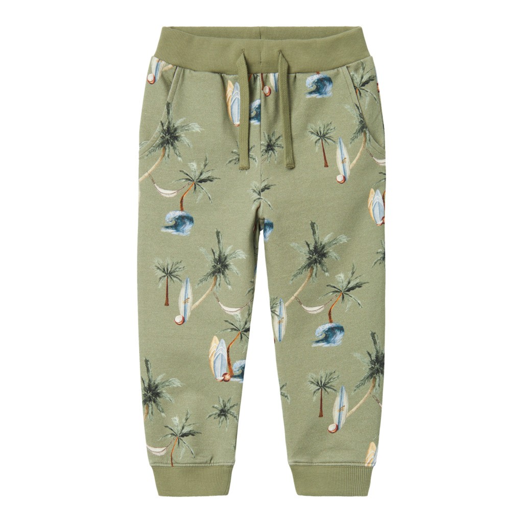 NAME IT Sweatpants Hermod Oil Green