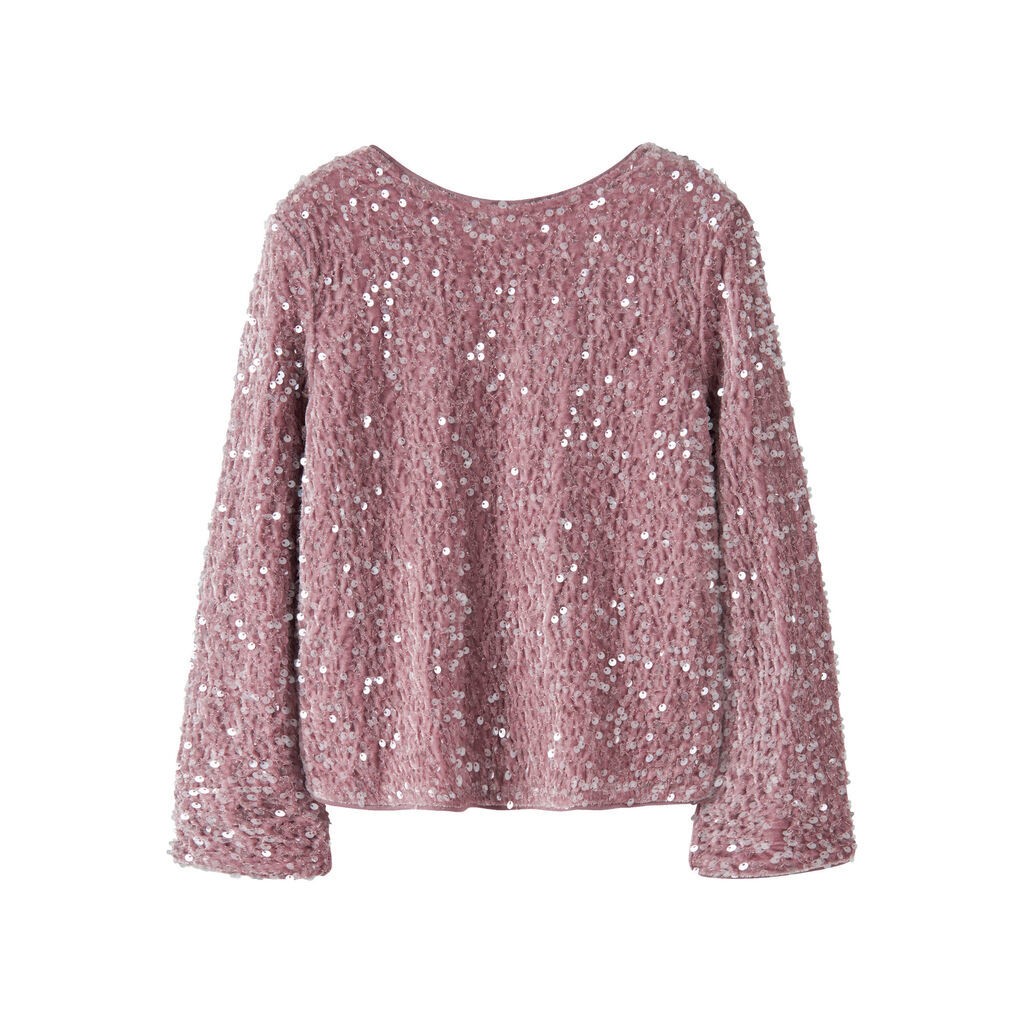 NAME IT Paillet Bluse Rusitta Keepsake Lilac