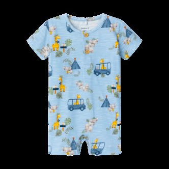 NAME IT Sunsuit Hobin Chambray Blue