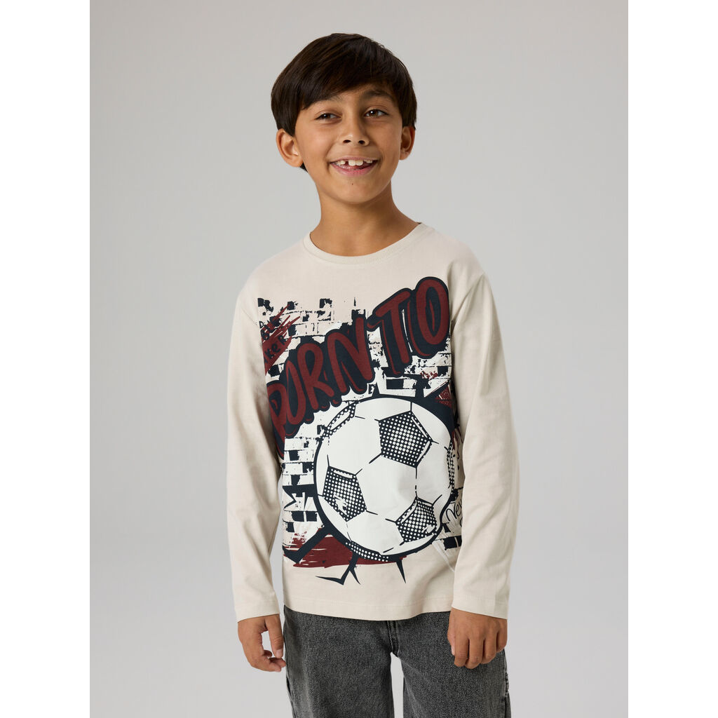 NAME IT Bluse Valliant Pumice Stone Football