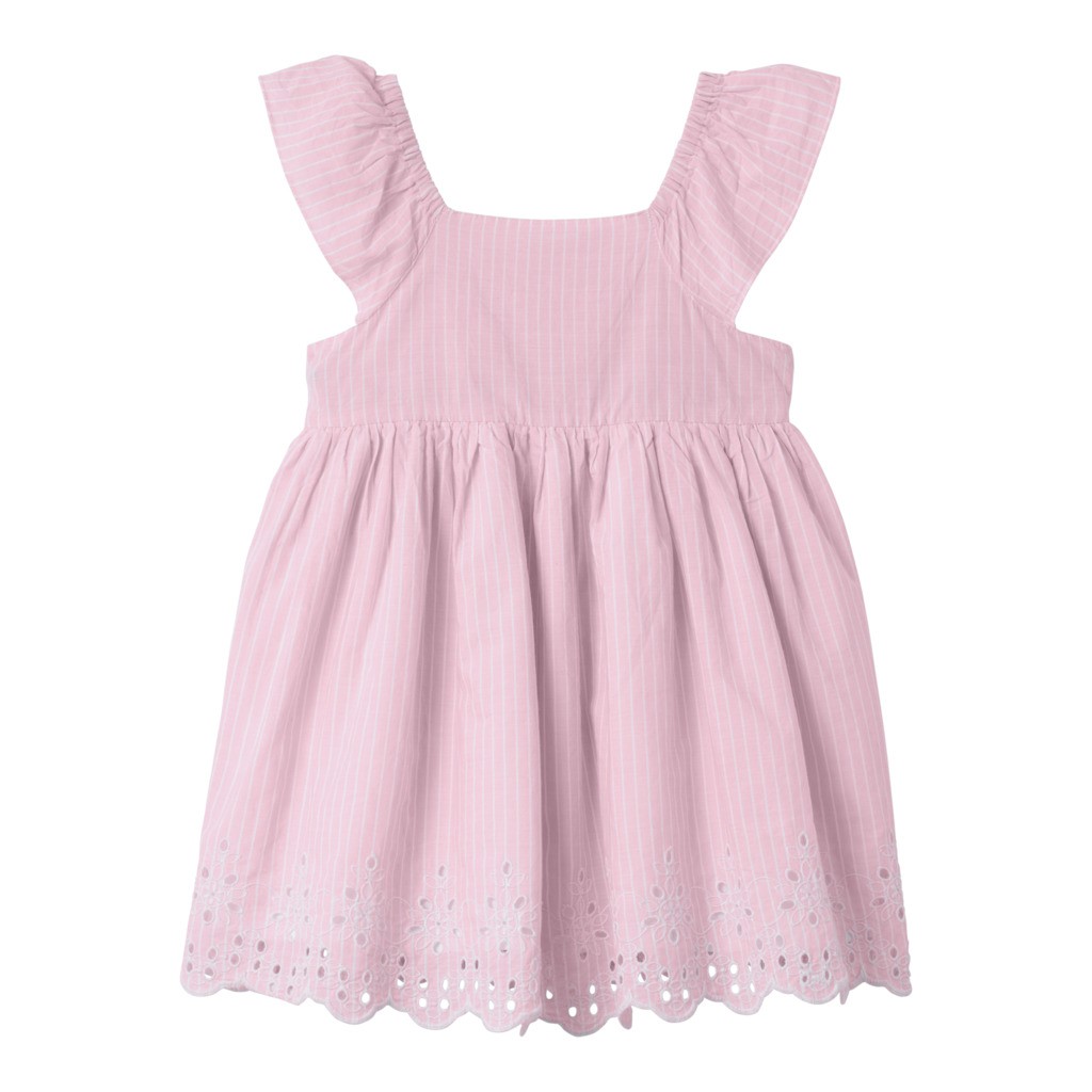 NAME IT Kortærmet Kjole Fesinne Parfait Pink